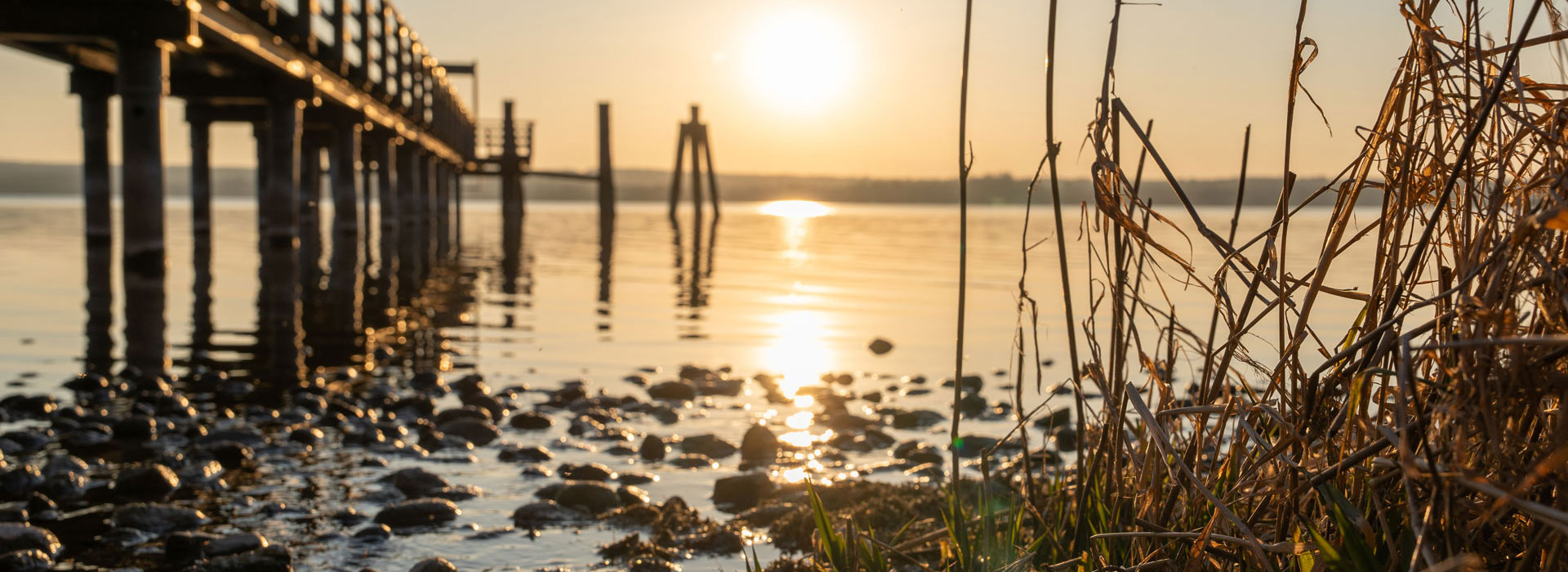 Sonnenuntergang am See